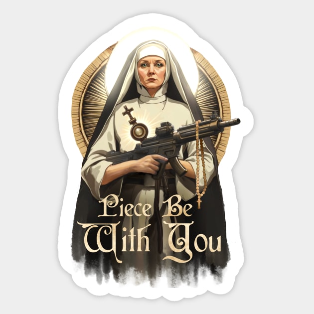 Piece Be With You Sticker by Lliamese